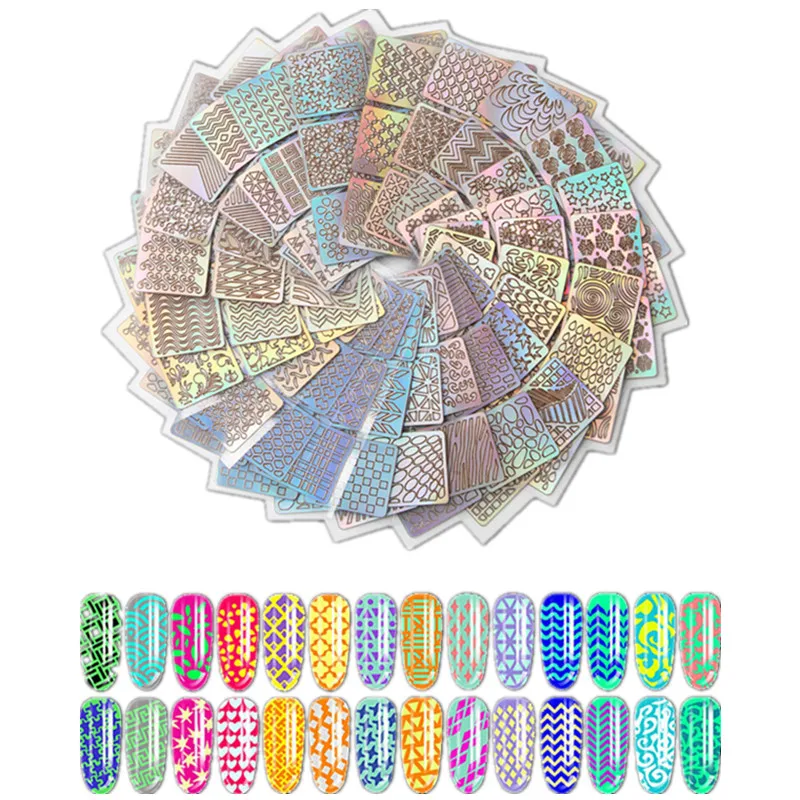 12/18/24 Sheet Irregular Hollow Out Nail Sticker DIY Tip Transfer Stickers Accessories French Tips Stamping Manicure Tool 20#703
12/18/24 Sheet Irregular Hollow Out Nail Sticker DIY Tip Transfer Stickers Accessories French Tips Stamping Manicure Tool 20#703