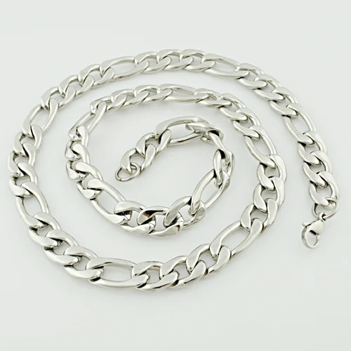 GOKADIMA 24'' 11mm cool men's 2015 jewelry high quality necklaces stainless steel figaro chains for gift WN127
GOKADIMA 24'' 11mm cool men's 2015 jewelry high quality necklaces stainless steel figaro chains for gift WN127