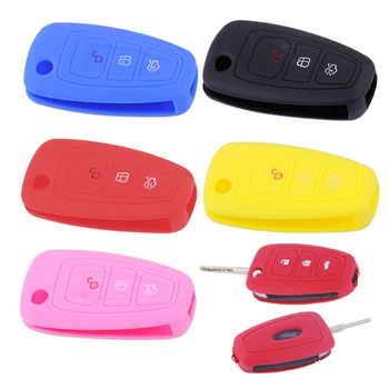 DWCX Car Silicone Flip Key Cover Remote Case Fob 6.7x3.6x1.4cm Fit for Ford Focus MK3 Mondeo Fiesta Kuga ECOSPORT ESCAPE RANGER
DWCX Car Silicone Flip Key Cover Remote Case Fob 6.7x3.6x1.4cm Fit for Ford Focus MK3 Mondeo Fiesta Kuga ECOSPORT ESCAPE RANGER
