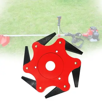 6 Blades Grass Trimmer Head Brush Cutter 65Mn Weed Brush Cutting Head Garden Power Tool Accessories for Lawn Mower
6 Blades Grass Trimmer Head Brush Cutter 65Mn Weed Brush Cutting Head Garden Power Tool Accessories for Lawn Mower