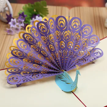 Manufacturers selling exquisite three-dimensional paper cards DIY hollow peacock creative selling handmade cards can be customiz
Manufacturers selling exquisite three-dimensional paper cards DIY hollow peacock creative selling handmade cards can be customiz