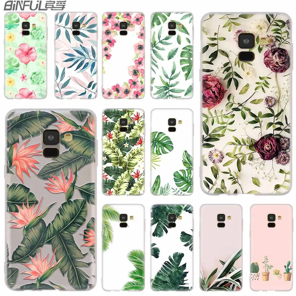 Silicone case For Samsung Galaxy A6 A8 A9 A7 A5 A3 Plus 2018 2017 2016 2015 A6S rose poney flower Plants Cactus Banana Leaves
Silicone case For Samsung Galaxy A6 A8 A9 A7 A5 A3 Plus 2018 2017 2016 2015 A6S rose poney flower Plants Cactus Banana Leaves