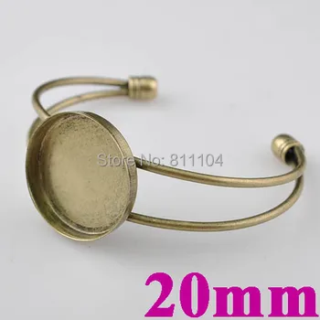 20mm Vintage Antique Bronze tone Blank Bases Disc Cabochon Round Deep Bezel tray Cuff Bracelet Bangle Settings Blank Wholesale 
20mm Vintage Antique Bronze tone Blank Bases Disc Cabochon Round Deep Bezel tray Cuff Bracelet Bangle Settings Blank Wholesale