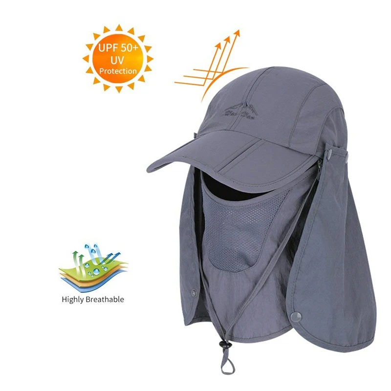 Men Women Fishing Summer Hat Removable Neck Face Flap Cap Waterproof Baseball Cap Breathable Mesh Hat Outdoor Cap Hats For Men
Men Women Fishing Summer Hat Removable Neck Face Flap Cap Waterproof Baseball Cap Breathable Mesh Hat Outdoor Cap Hats For Men