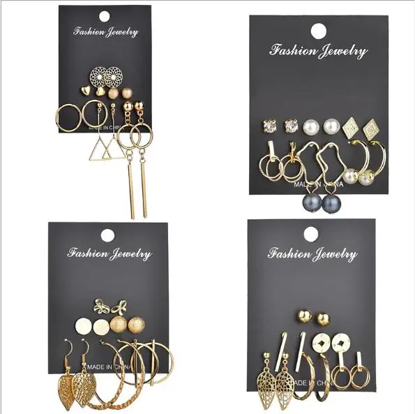12 Pairs/Set Mix Design Square Rhinestone Stud Earrings For Women AAA Cubic Zircon Earrings Fashion Jewelry Gifts For Female
12 Pairs/Set Mix Design Square Rhinestone Stud Earrings For Women AAA Cubic Zircon Earrings Fashion Jewelry Gifts For Female