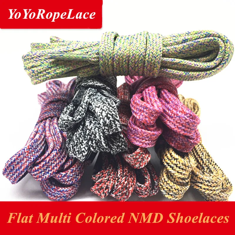 2019 New Creative Colorful Shoelaces Flat Multicolor Shoe Laces for Ultra Boost NMD Shoe Laces
2019 New Creative Colorful Shoelaces Flat Multicolor Shoe Laces for Ultra Boost NMD Shoe Laces