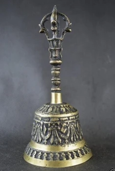 Copper Brass CHINESE crafts Asian Elaborate Chinese Handwork Tibetan Copper totem exorcism bell
Copper Brass CHINESE crafts Asian Elaborate Chinese Handwork Tibetan Copper totem exorcism bell