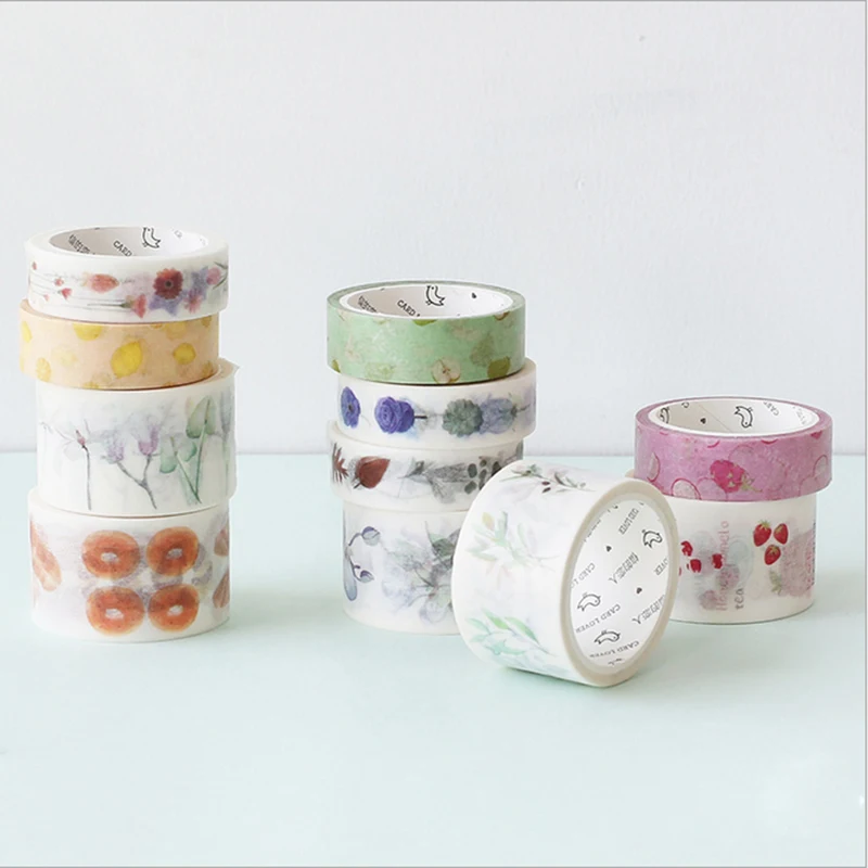 Plant seasons washi tape DIY decoration tape scrapbooking planner masking tape office adhesive tape label sticker stationery
Plant seasons washi tape DIY decoration tape scrapbooking planner masking tape office adhesive tape label sticker stationery