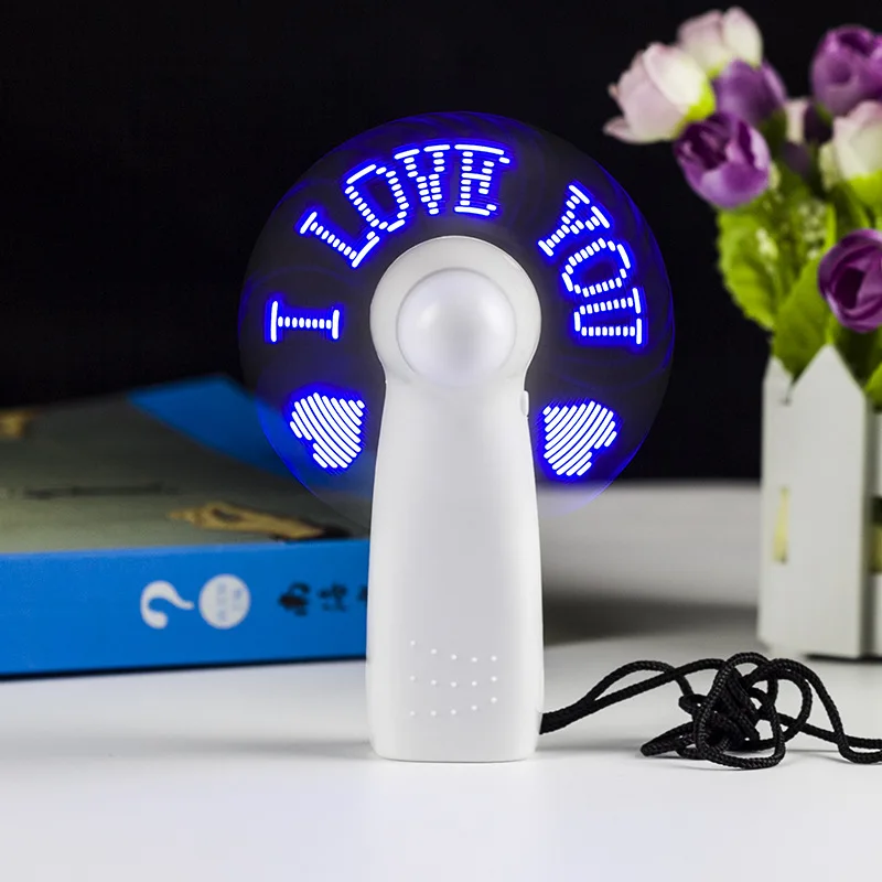 Portable Mini LED Fan Flexible DIY Programmable LED Cooler Cooling Fan Programming Handheld Fan Any Characters Message IY312101
Portable Mini LED Fan Flexible DIY Programmable LED Cooler Cooling Fan Programming Handheld Fan Any Characters Message IY312101