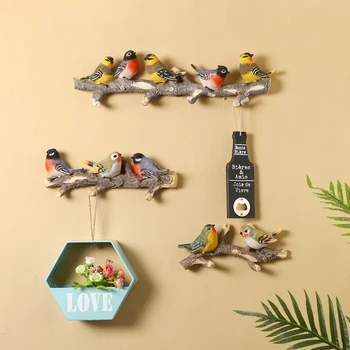 European Wrought Iron Bird Wall Hanger Crafts Home Door Key Rack Wall Hanging Decoration Livingroom Coat Hook Porch Rack Artwork
European Wrought Iron Bird Wall Hanger Crafts Home Door Key Rack Wall Hanging Decoration Livingroom Coat Hook Porch Rack Artwork