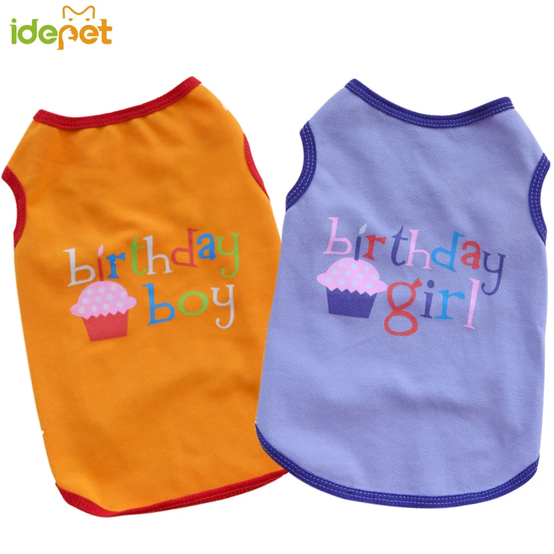 Cute Pet Dog Clothes Cat Vest Birthday Suit for Dog Cat Cotton T Shirt Costume Chihuahua Puppy Pet Dog Clothing Cool Summer 15
Cute Pet Dog Clothes Cat Vest Birthday Suit for Dog Cat Cotton T Shirt Costume Chihuahua Puppy Pet Dog Clothing Cool Summer 15