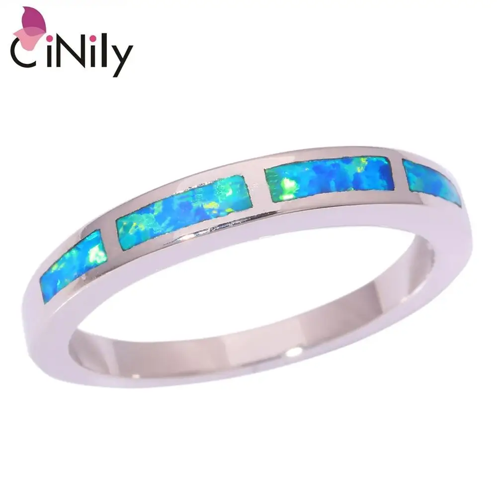 CiNily Created Blue Fire Opal Silver Plated Ring Wholesale Retail Fashion Wedding for Women Jewelry Ring Size 6 7 8 9 10 OJ8852
CiNily Created Blue Fire Opal Silver Plated Ring Wholesale Retail Fashion Wedding for Women Jewelry Ring Size 6 7 8 9 10 OJ8852
