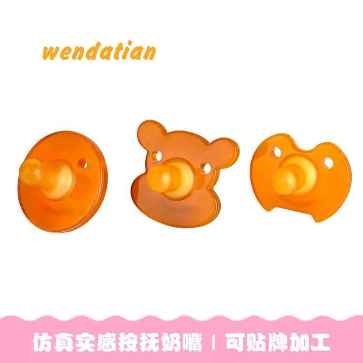 50pcs/lot Round hole silicone pacifiers are used to pacify pacifiers, which are suitable for babies aged between 0 and 2
50pcs/lot Round hole silicone pacifiers are used to pacify pacifiers, which are suitable for babies aged between 0 and 2