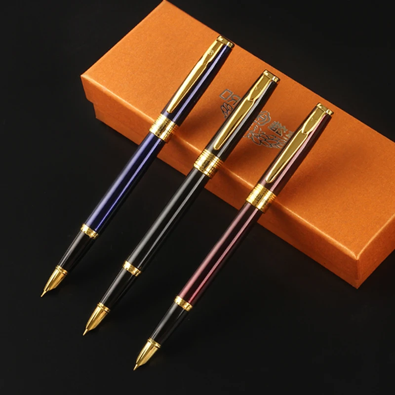 2017 Hero Metal Fountain Pen Ink Pen Iraurita Nib 0.5mm Signning Pen Student Writing Calligraphy Pen Business Gift Box
2017 Hero Metal Fountain Pen Ink Pen Iraurita Nib 0.5mm Signning Pen Student Writing Calligraphy Pen Business Gift Box