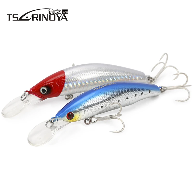 Tsurinoya DW13 105 мм/15 г 2 5 м приманка в виде гольяна для глубокой воды пластиковые