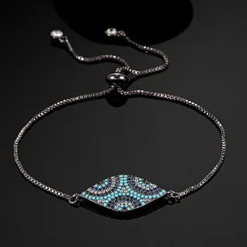 12pcs/lot Wholesale Men Chain Link Bracelet hamsa evil eyes Zircon Pulseiras & Bracelet Men's bangles Love Chain Gold Bangle
12pcs/lot Wholesale Men Chain Link Bracelet hamsa evil eyes Zircon Pulseiras & Bracelet Men's bangles Love Chain Gold Bangle