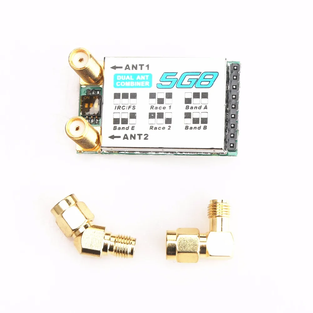 Turbowing Dual Antenna 5.8G 32CH Raceband Receiver Module for FATSHARK FPV Goggles
Turbowing Dual Antenna 5.8G 32CH Raceband Receiver Module for FATSHARK FPV Goggles