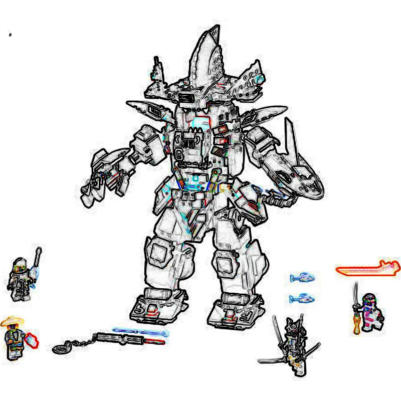 Dark Overlord armor 70611 Ninja series 775 Building Blcok set Brick compatible 10719 Toys for children Gift
Dark Overlord armor 70611 Ninja series 775 Building Blcok set Brick compatible 10719 Toys for children Gift