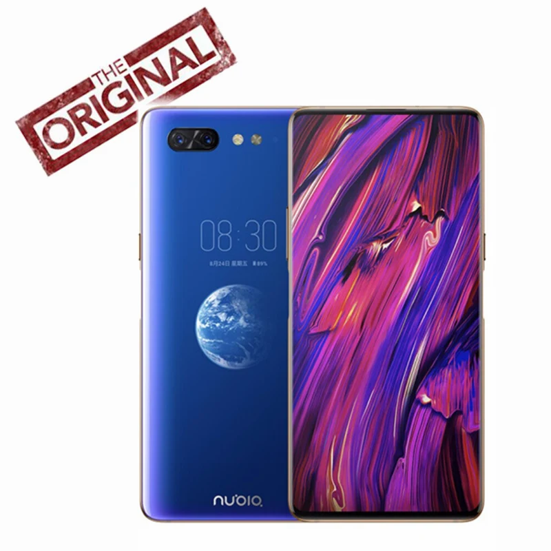 Original ZTE Nubia X 4G LTE Android 9.0 Dual Screen Mobile Phone 6.26" 5.1" Snapdragon 845 6GB 64GB Dual Camera 24MP 16MP
Original ZTE Nubia X 4G LTE Android 9.0 Dual Screen Mobile Phone 6.26" 5.1" Snapdragon 845 6GB 64GB Dual Camera 24MP 16MP