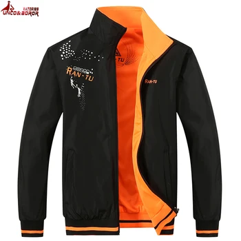 new men`s WindBreaker sportswear double-sided wear Bomber Jacket men autumn winter male sporting coat size L~5XL
new men`s WindBreaker sportswear double-sided wear Bomber Jacket men autumn winter male sporting coat size L~5XL
