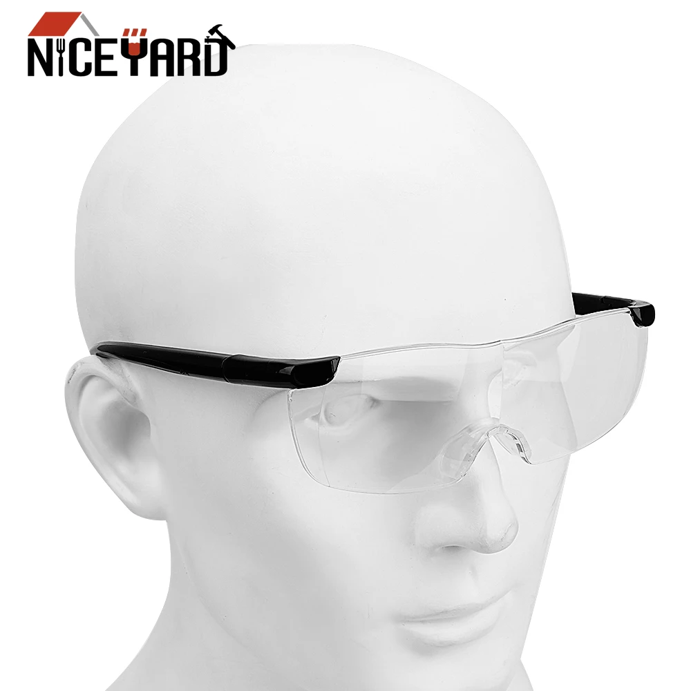 NICEYARD 1.6 Times Magnifying Glass Eye Protection Working Goggles 250 Degree Presbyopic Glasses Magnifiers Eyewear
NICEYARD 1.6 Times Magnifying Glass Eye Protection Working Goggles 250 Degree Presbyopic Glasses Magnifiers Eyewear