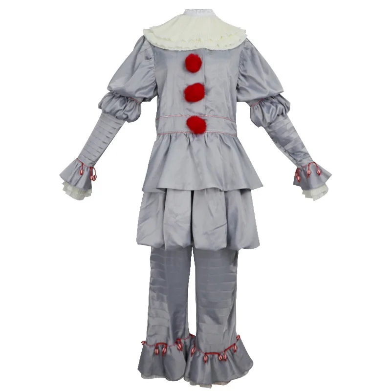 Girls Pennywise Costume Cosplay It Clown Halloween Child's Fancy