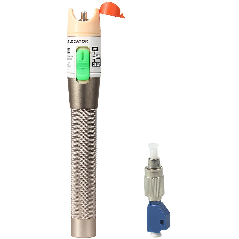 Visual Fault Locator 30mW Detector FC Male to LC Female Adapter LC/SC/FC/ST Connector Cable Laser Optical Fiber Tester 10-30km
Visual Fault Locator 30mW Detector FC Male to LC Female Adapter LC/SC/FC/ST Connector Cable Laser Optical Fiber Tester 10-30km
