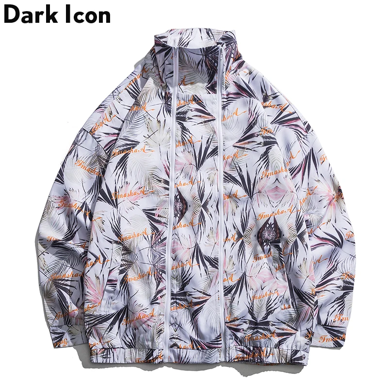 Dark Icon Leaves Full Printing Double Zipper Stand Collar Jackets Men Street Loose Jackets for Fall Outwear Men's Clothing
Dark Icon Leaves Full Printing Double Zipper Stand Collar Jackets Men Street Loose Jackets for Fall Outwear Men's Clothing
