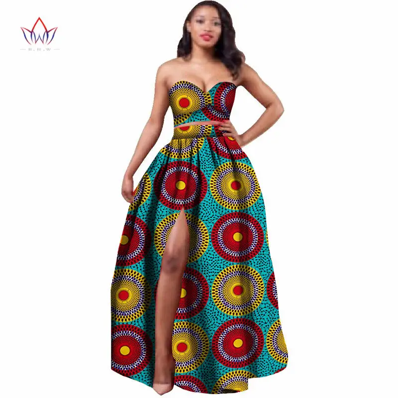2019 African Clothes Dashiki for Women Bazin Riche Crop Top and Skirt Set 2 Piece Traditional African Clothing Plus Size WY506
2019 African Clothes Dashiki for Women Bazin Riche Crop Top and Skirt Set 2 Piece Traditional African Clothing Plus Size WY506