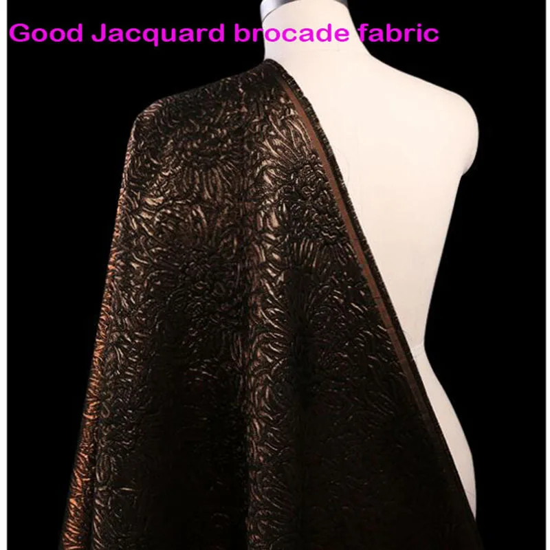 Brocade Fabric Franch Style Dark Gold Thread Knitted Jacquard Brocade Fabric Sewing Material DIY Autumn Dress Suit Fabric 1meter
Brocade Fabric Franch Style Dark Gold Thread Knitted Jacquard Brocade Fabric Sewing Material DIY Autumn Dress Suit Fabric 1meter