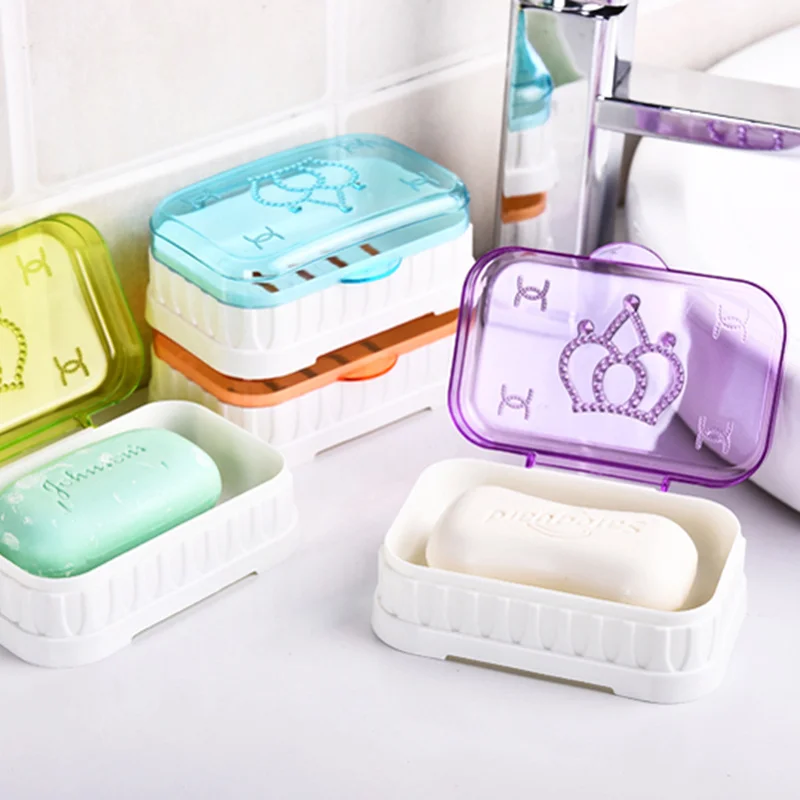Creative Travel Portable Plastic Soap Dish Case Holder Covered Container Box Outdoor Hiking Camping Toilet Bathroom Accessories
Creative Travel Portable Plastic Soap Dish Case Holder Covered Container Box Outdoor Hiking Camping Toilet Bathroom Accessories