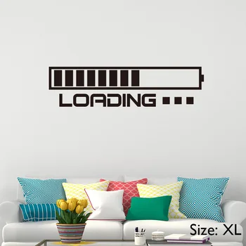 Art Design Creative Game Loading Wall Sticker For Kids Room Game Room Decor Mural Wallpaper Stickers
Art Design Creative Game Loading Wall Sticker For Kids Room Game Room Decor Mural Wallpaper Stickers