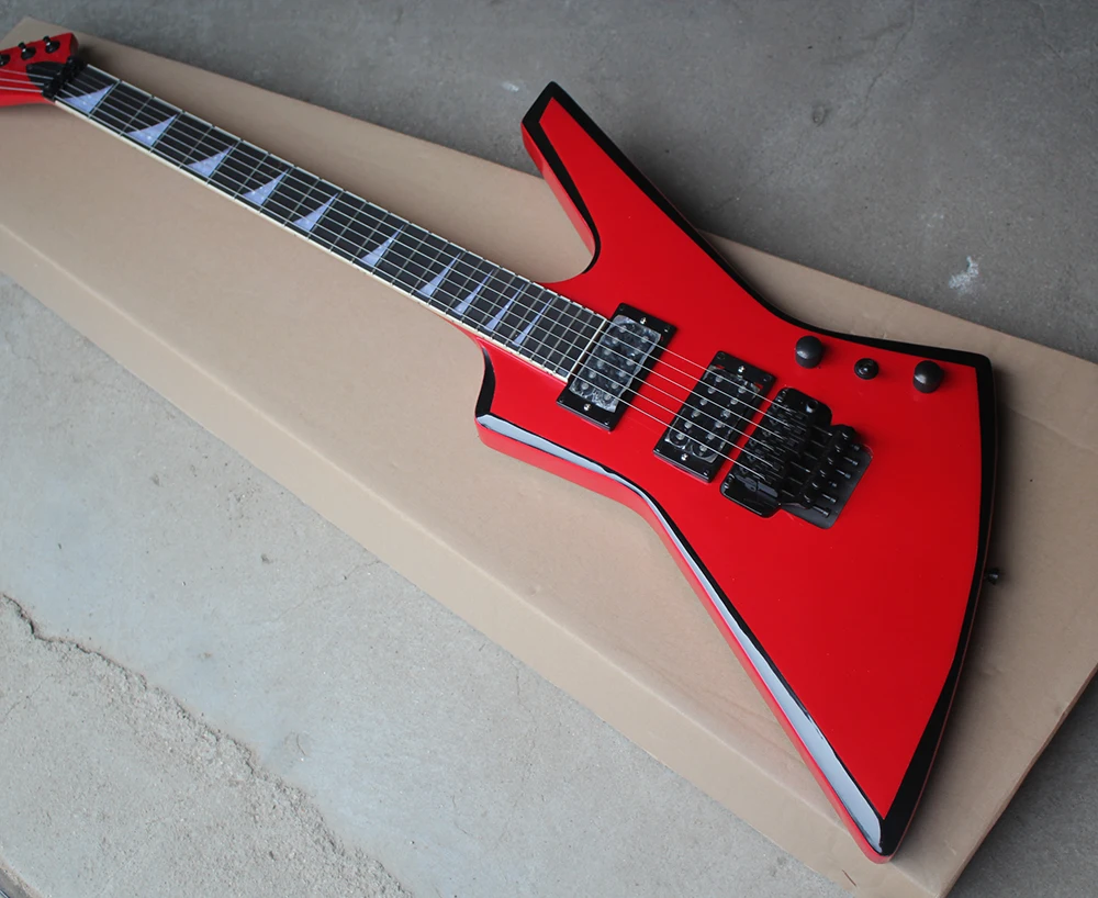 Can be customized irregular shape double swing double closed pickup electric guitar color optional
Can be customized irregular shape double swing double closed pickup electric guitar color optional