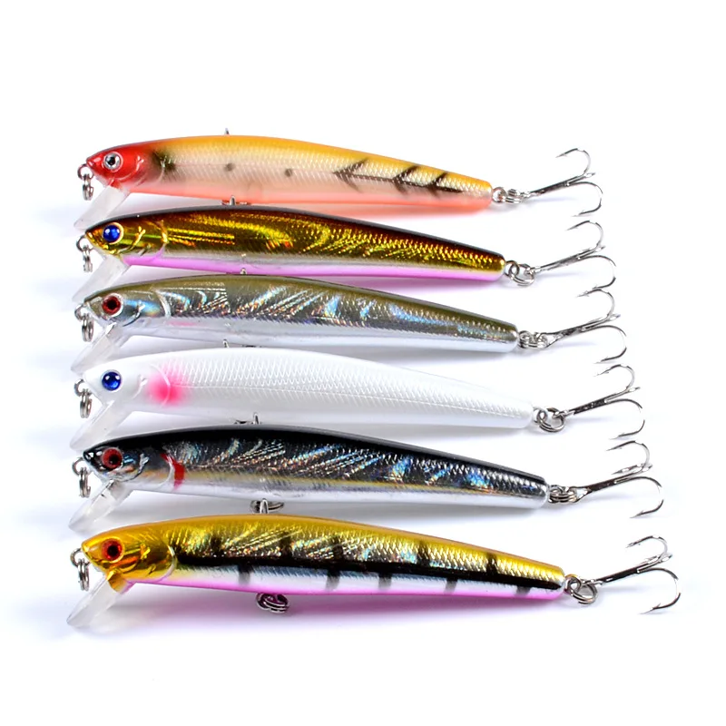 Fishing Lures Minnow 9.6cm/9.8g Artificial 3D Eye Tuna Lures Ocean Rock Fishing Top Water Lure Whopper Plopper
Fishing Lures Minnow 9.6cm/9.8g Artificial 3D Eye Tuna Lures Ocean Rock Fishing Top Water Lure Whopper Plopper