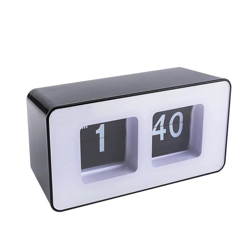 New Arrival Best-mall Stylish Modern Retro Auto Flip Clock Desk Table File Down Page Clocks
New Arrival Best-mall Stylish Modern Retro Auto Flip Clock Desk Table File Down Page Clocks
