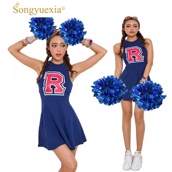 SONGYUEXIA Woman Aerobics Cheerleading Clothing Show Clothes A New Song Singing It Frequently In Public Cheeleading Costumes
SONGYUEXIA Woman Aerobics Cheerleading Clothing Show Clothes A New Song Singing It Frequently In Public Cheeleading Costumes