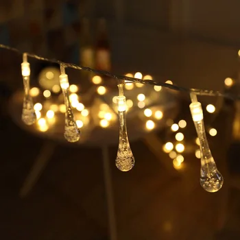 30Leds 6.5m USB LED String Light Waterdrop Twinkle Fairy Light Bulb Lamps Christmas Party Garland Home Decor Lighting Price: U
30Leds 6.5m USB LED String Light Waterdrop Twinkle Fairy Light Bulb Lamps Christmas Party Garland Home Decor Lighting Price: U