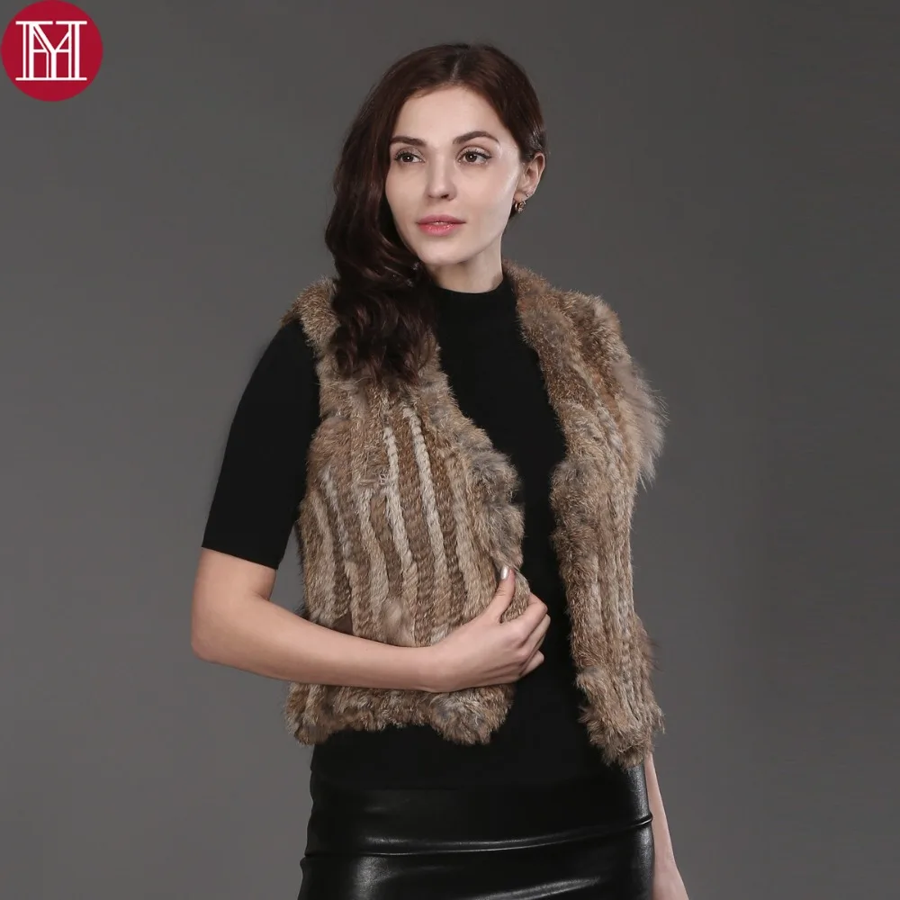 Women Genuine Knitted Rabbit Fur Vests Fashion Knit 100% Real Rabbit Fur Gilet Wholesale and Tetail Sleeveless Rabbit Fur Coat
Women Genuine Knitted Rabbit Fur Vests Fashion Knit 100% Real Rabbit Fur Gilet Wholesale and Tetail Sleeveless Rabbit Fur Coat
