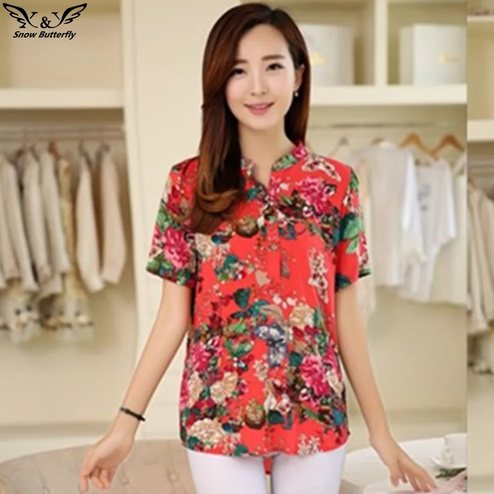 2019 high quality Summer style Kimono blouses top Plus size M-5XL cotton Printed Short sleeve Casual Women shirts blusas tops
2019 high quality Summer style Kimono blouses top Plus size M-5XL cotton Printed Short sleeve Casual Women shirts blusas tops