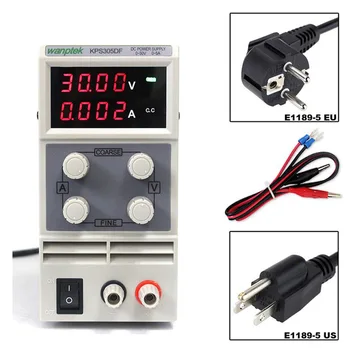 KPS305DF 30V 5A DC Regulated Power High Precision Adjustable Supply Switch Power Supply Maintenance Protection Function 4 Digits
KPS305DF 30V 5A DC Regulated Power High Precision Adjustable Supply Switch Power Supply Maintenance Protection Function 4 Digits