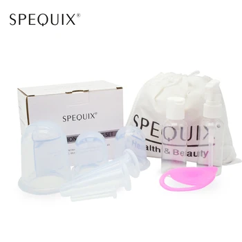 2017 High Quality 100% Silicone Massage Cup Set Anti-Cellulite Pain Relief Vacuum Cup New 6 Cups+2PCS Oil Bottle+1PC Brush
2017 High Quality 100% Silicone Massage Cup Set Anti-Cellulite Pain Relief Vacuum Cup New 6 Cups+2PCS Oil Bottle+1PC Brush