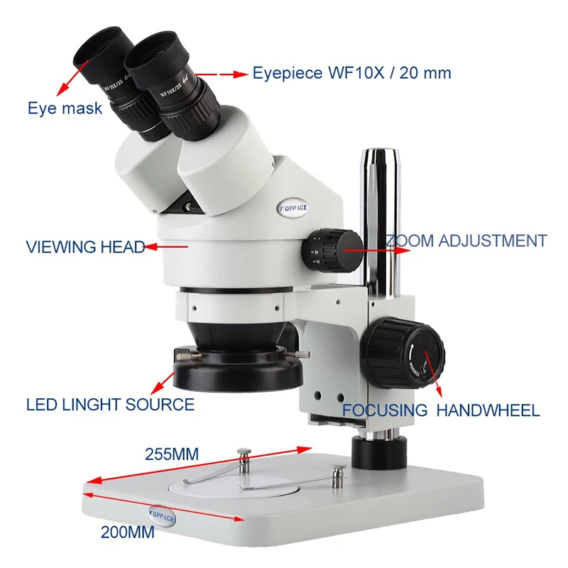 7X-45X Binocular Stereo Microscope Home School Student Dissecting with Incident and Transmitted Dual Light Illumination System
7X-45X Binocular Stereo Microscope Home School Student Dissecting with Incident and Transmitted Dual Light Illumination System