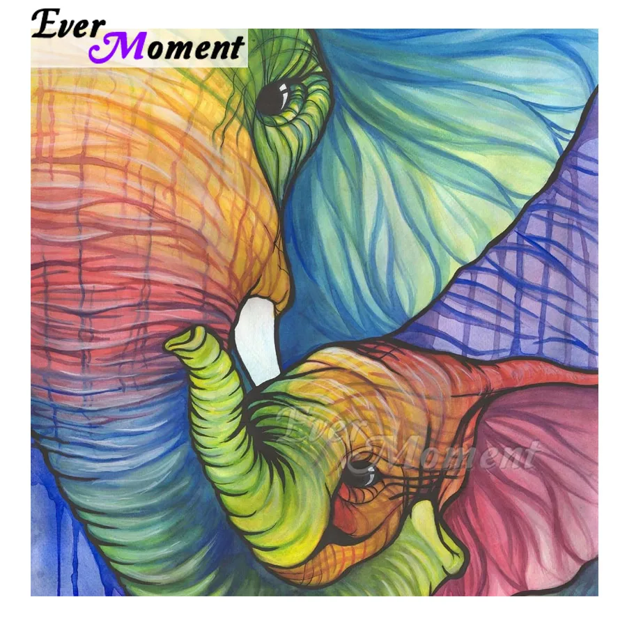 Ever Moment Diamond Painting Elephant 5D DIY Full Square Drill Mosaic 5D DIY Cross Stitch Diamond Embroidery Decor ASF1467
Ever Moment Diamond Painting Elephant 5D DIY Full Square Drill Mosaic 5D DIY Cross Stitch Diamond Embroidery Decor ASF1467