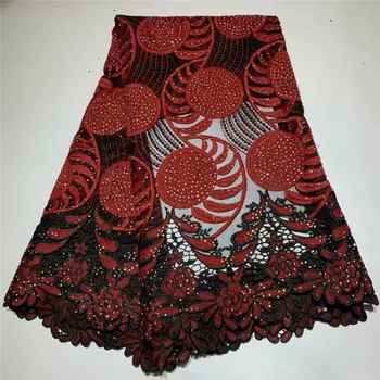 African Lace Fabric 2019 Embroidered Nigerian Wedding Lace Fabrics High Quality French Tulle Lace Fabrics With Stones df65-2154
African Lace Fabric 2019 Embroidered Nigerian Wedding Lace Fabrics High Quality French Tulle Lace Fabrics With Stones df65-2154