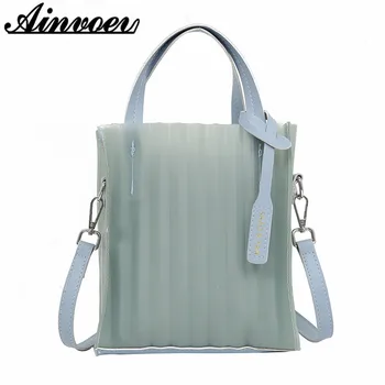 Ainvoev 2019 Summer New Jelly Bag Pure Handbag Simple Purse Fashion Composite Bags Pleated Shoulder Messenger Packs for Shopping
Ainvoev 2019 Summer New Jelly Bag Pure Handbag Simple Purse Fashion Composite Bags Pleated Shoulder Messenger Packs for Shopping