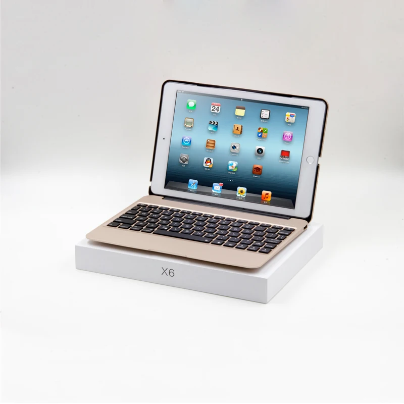Wireless Bluetooth Keyboard IOS System for Ipadpro 9.7'' Ipadair2 Keyboard with Coloful Backlit Tablet Keyboard Cover sticker
Wireless Bluetooth Keyboard IOS System for Ipadpro 9.7'' Ipadair2 Keyboard with Coloful Backlit Tablet Keyboard Cover sticker