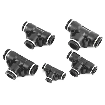 3 Way T shaped Tee Pneumatic 10mm 8mm 12mm 6mm 4mm OD Hose Tube Push In Air Gas Fitting Quick Fittings Connector Adapters
3 Way T shaped Tee Pneumatic 10mm 8mm 12mm 6mm 4mm OD Hose Tube Push In Air Gas Fitting Quick Fittings Connector Adapters