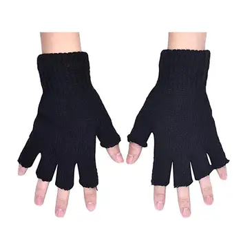 Christmas Present Men Women Unisex Fingerless Half Finger Warm Stretch Winter Gloves
Christmas Present Men Women Unisex Fingerless Half Finger Warm Stretch Winter Gloves