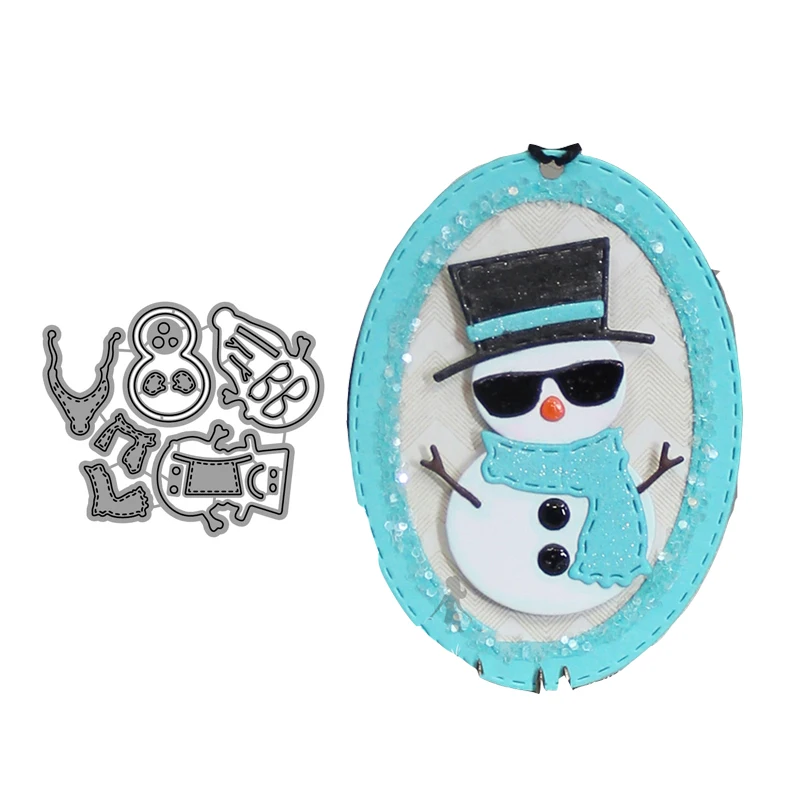 Winter Snowman Metal Cutting Dies and stamps DIY Scrapbooking Card Stencil Paper Handmade Album Wedding Decor
Winter Snowman Metal Cutting Dies and stamps DIY Scrapbooking Card Stencil Paper Handmade Album Wedding Decor