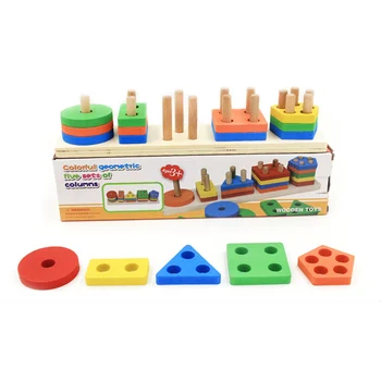 Colorful Wooden Geometry Board Children Puzzle Toys Early Learning Educational Matching Columnar Kids Baby Toy Set Gifts
Colorful Wooden Geometry Board Children Puzzle Toys Early Learning Educational Matching Columnar Kids Baby Toy Set Gifts